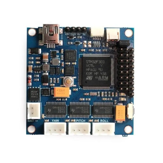 IFlight BaseCam SimpleBGC 32-bit Current Sensor Built-in Frame IMU Extended Brushless PTZ Gimbal Controller Camera Stabilizer